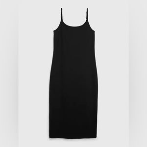 *NWT* Gap Modern Cami Midi Dress in Black, size Small